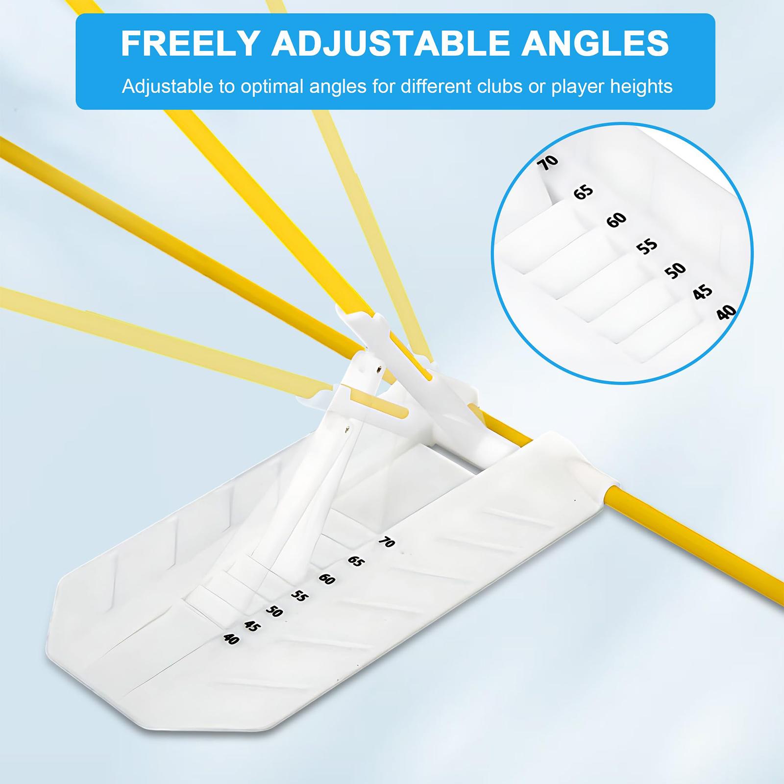 Alignment Stick Set - 조절 가능한 골프 스윙 트레이너 실용적인