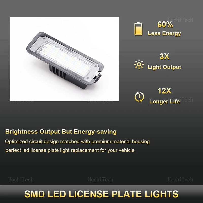 1개 12V 자동차 LED 번호판등 (폭스바겐 파사트  - Golf Equipment And Accessories 리뷰 및 가격