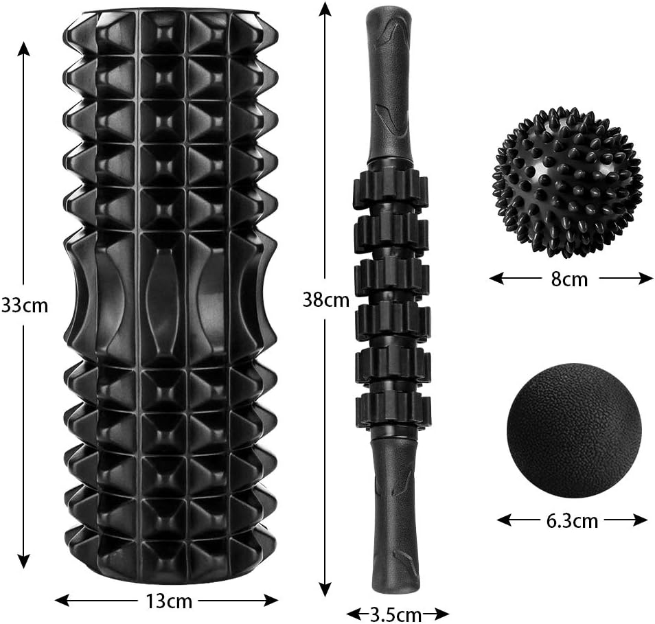 트리거 포인트 폼 롤러 마사지 스틱 마사지 볼, 심근육 - Alignment Stick Set 리뷰 및 가격