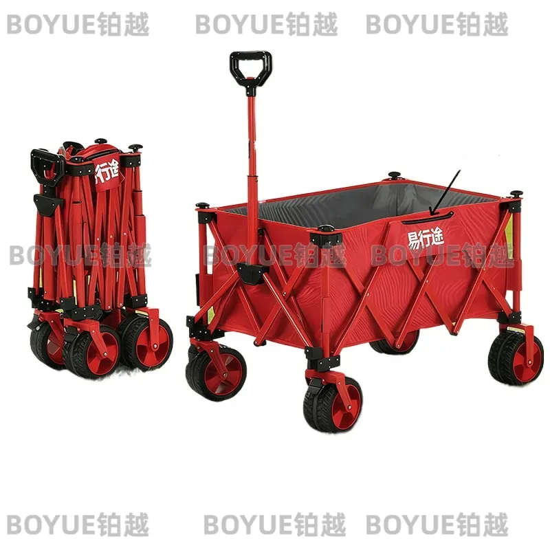 휴대용 접이식 낚시 카트 캠핑 카트 산악 캠핑 카트 야 - Pull Cart Fold 리뷰 및 가격