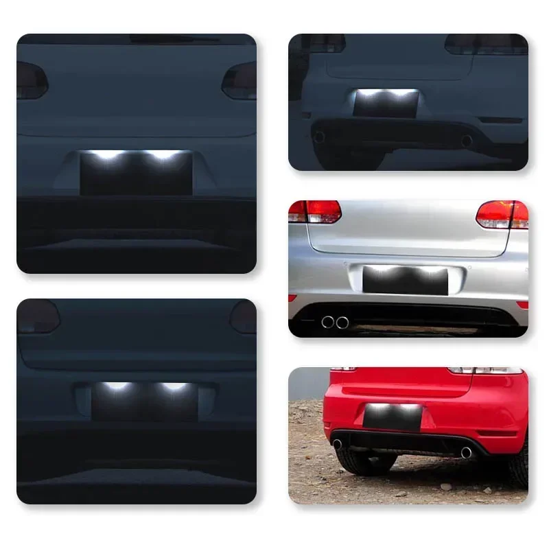 12V 자동차 번호판 조명 LED 램프 자동차 액세서리 - Golf Equipment And Accessories 리뷰 및 가격