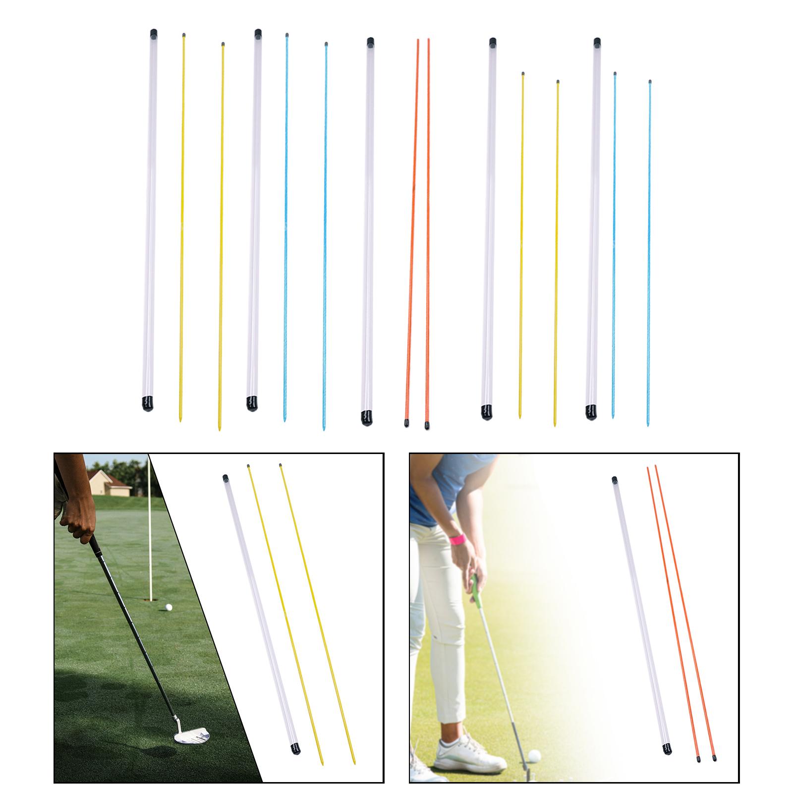 휴대용 골프 스윙 트레이너 정렬 스틱 세트, 골프 훈련 - Alignment Stick Set 리뷰 및 가격
