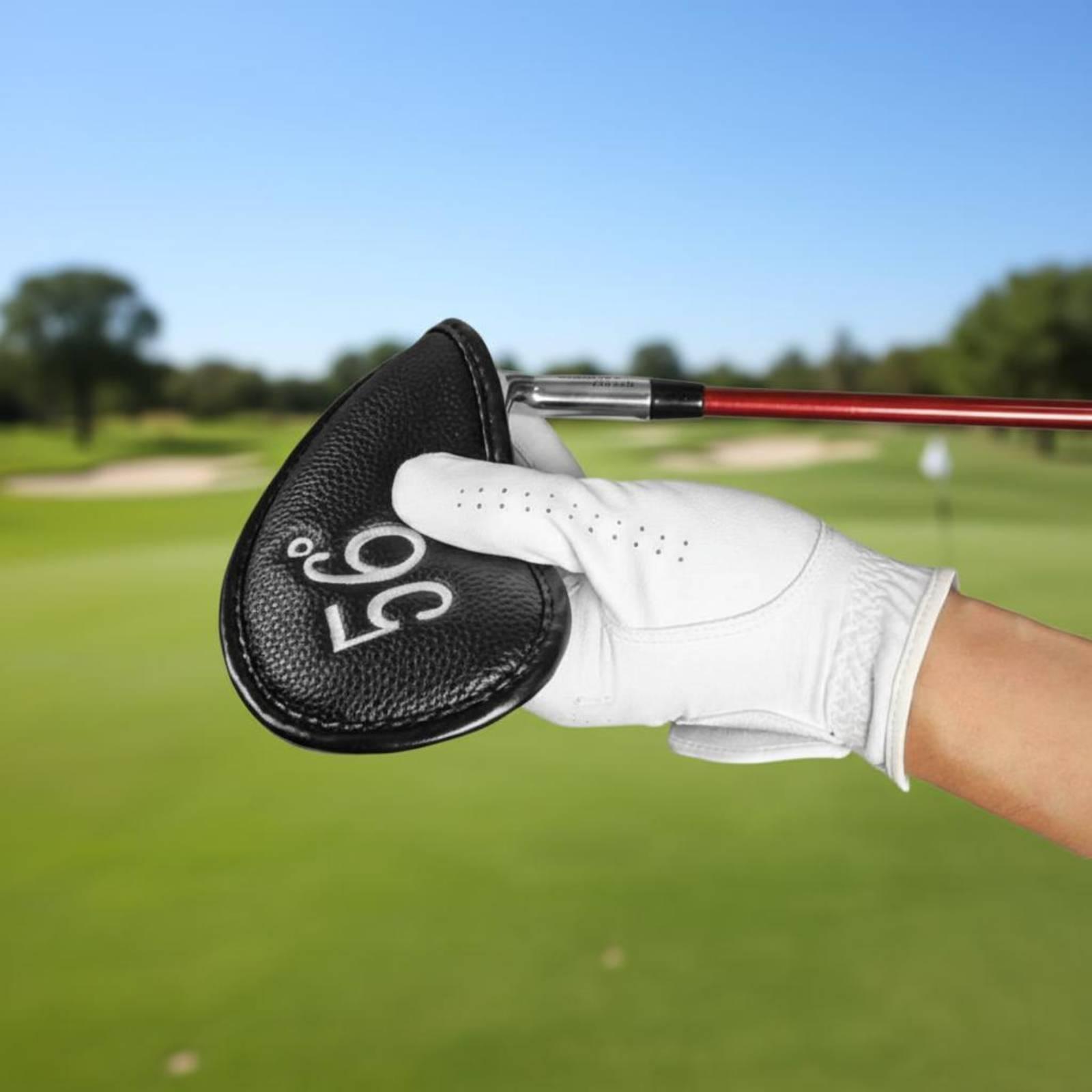 골프 클럽 헤드 커버 번호 표시 PU 가죽 아이언 커버 - Golf Equipment Manager 리뷰 및 가격