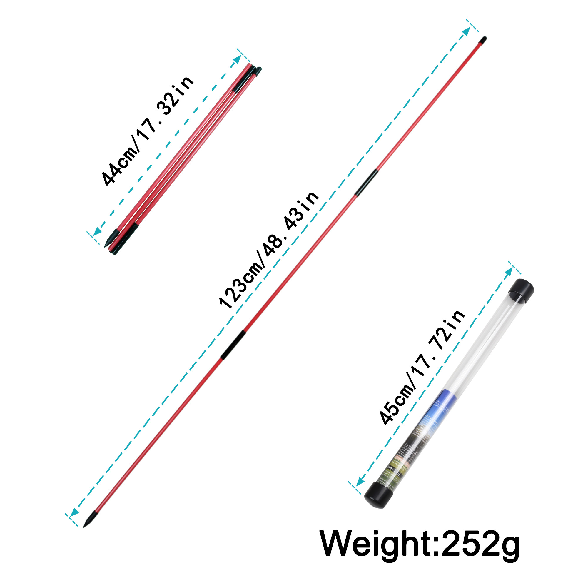 골프 정렬 스틱 2 세트 48 인치 정렬 연습 막대 접 - Alignment Stick Set 리뷰 및 가격