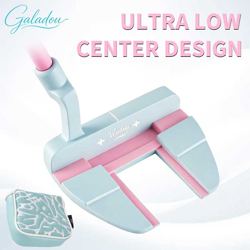 파란색과 분홍색 골프 퍼터, 파란색 퍼터 커버 포함,  - Golf Equipment Gifts 리뷰 및 가격